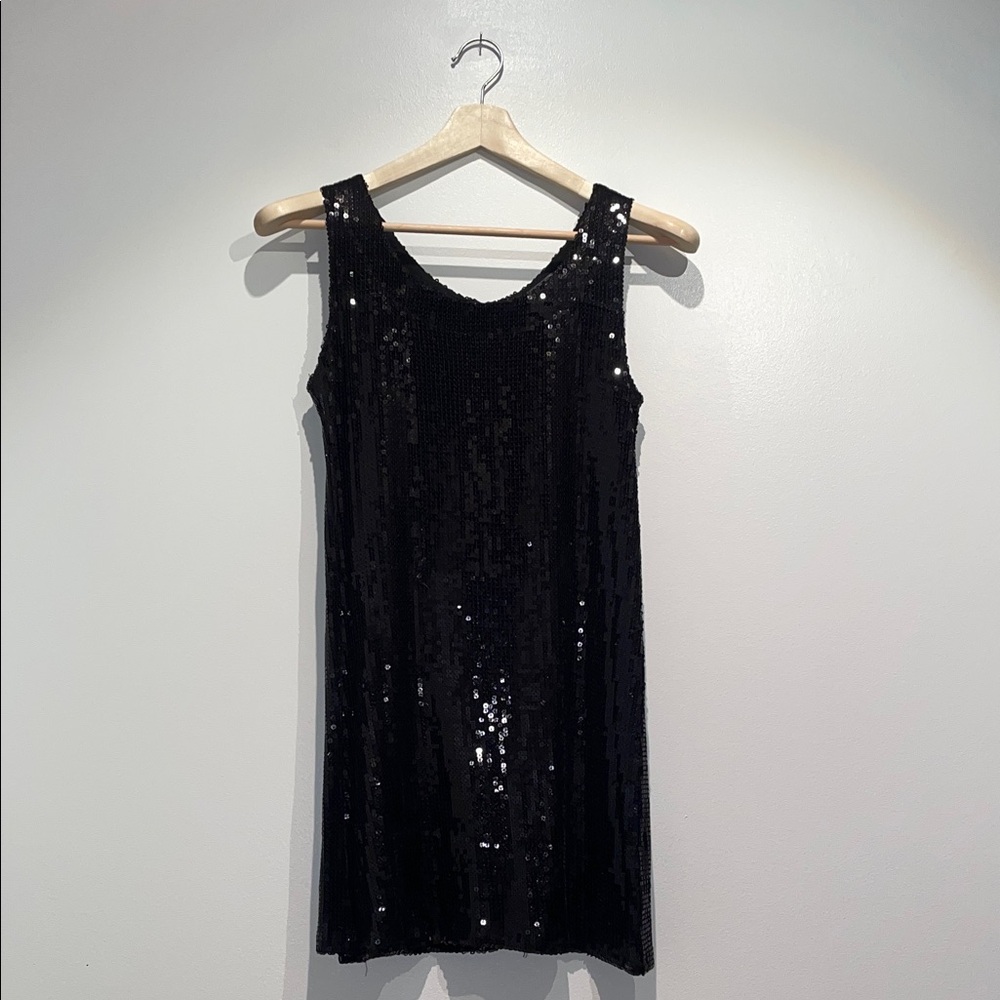 NWT TS Sequin Embellished Mini Dress